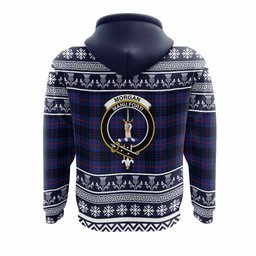 ScotsTee Shop Scottish Morgan Clan Tartan Christmas Ugly Hoodie Family Crest