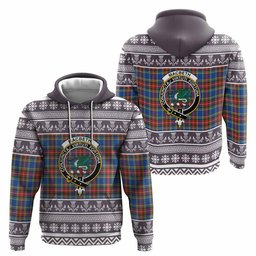 ScotsTee Shop Scottish MacBeth (McBeth) Clan Tartan Christmas Ugly Hoodie Family Crest