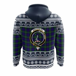 ScotsTee Shop Scottish MacKinlay (McKinlay) Clan Tartan Christmas Ugly Hoodie Family Crest