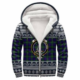 ScotsTee Shop Scottish MacKinlay (McKinlay) Clan Tartan Christmas Ugly Hoodie Family Crest