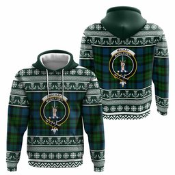 ScotsTee Shop Scottish MacKay (McKay) Clan Tartan Christmas Ugly Hoodie Family Crest