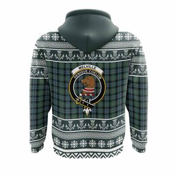 ScotsTee Shop Scottish Melville Clan Tartan Christmas Ugly Hoodie Family Crest