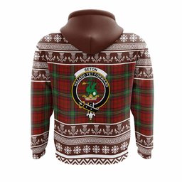 ScotsTee Shop Scottish Seton Clan Tartan Christmas Ugly Hoodie Family Crest