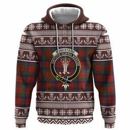 ScotsTee Shop Scottish Robertson Clan Tartan Christmas Ugly Hoodie Family Crest
