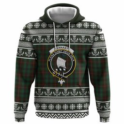 ScotsTee Shop Scottish Tennant Clan Tartan Christmas Ugly Hoodie Family Crest