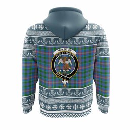 ScotsTee Shop Scottish Ralston Clan Tartan Christmas Ugly Hoodie Family Crest