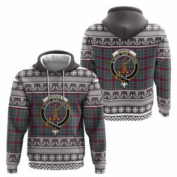 ScotsTee Shop Scottish Spence (Spens) Clan Tartan Christmas Ugly Hoodie Family Crest