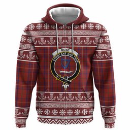 ScotsTee Shop Scottish Rose Clan Tartan Christmas Ugly Hoodie Family Crest