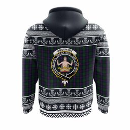 ScotsTee Shop Scottish Urquhart Clan Tartan Christmas Ugly Hoodie Family Crest