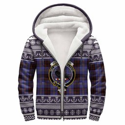 ScotsTee Shop Scottish Rutherford Clan Tartan Christmas Ugly Hoodie Family Crest