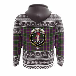 ScotsTee Shop Scottish Taylor (Tailyour) Clan Tartan Christmas Ugly Hoodie Family Crest
