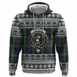 ScotsTee Shop Scottish Watson Clan Tartan Christmas Ugly Hoodie Family Crest