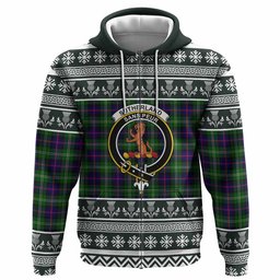 ScotsTee Shop Scottish Sutherland Clan Tartan Christmas Ugly Hoodie Family Crest
