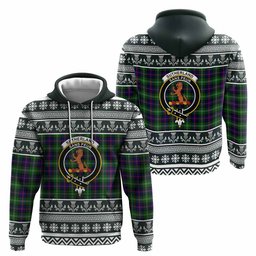 ScotsTee Shop Scottish Sutherland Clan Tartan Christmas Ugly Hoodie Family Crest
