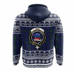 ScotsTee Shop Scottish Weir Clan Tartan Christmas Ugly Hoodie Family Crest