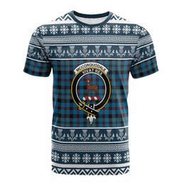 ScotsTee Shop Scottish MacCorquodale (McCorquodale) Clan Tartan Christmas Ugly T-shirt Family Crest