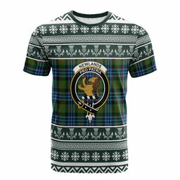 ScotsTee Shop Scottish Newlands Clan Tartan Christmas Ugly T-shirt Family Crest
