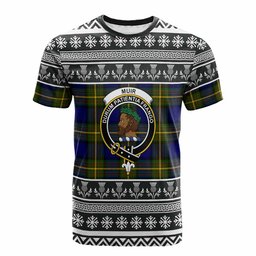 ScotsTee Shop Scottish Muir Clan Tartan Christmas Ugly T-shirt Family Crest