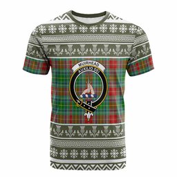 ScotsTee Shop Scottish Muirhead Clan Tartan Christmas Ugly T-shirt Family Crest