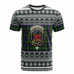 ScotsTee Shop Scottish Farquharson Clan Tartan Christmas Ugly T-shirt Family Crest