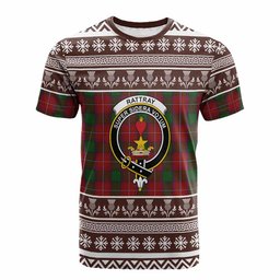 ScotsTee Shop Scottish Rattray Clan Tartan Christmas Ugly T-shirt Family Crest