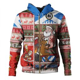 ScotsTee Shop Scottish Baxter Weathered Clan Crest Tartan Hoodie Santa Tattoo Christmas Comic Patchwork Style