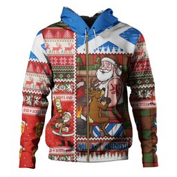 ScotsTee Shop Scottish Maxwell Ancient Clan Crest Tartan Hoodie Santa Tattoo Christmas Comic Patchwork Style