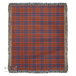 Cameron of Lochiel Ancient Tartan Woven Blanket ScotsTee Shop - scotstee.com - Tartan Blankets