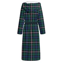 ScotsTee Shop Scottish Gammell Modern Clan Crest Tartan Flannel Hooded Bathrobe