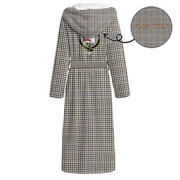 ScotsTee Shop Scottish Halliday (Holliday) Weathered Clan Crest Tartan Flannel Hooded Bathrobe