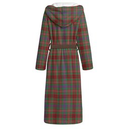 ScotsTee Shop Scottish MacCall Modern Clan Crest Tartan Flannel Hooded Bathrobe
