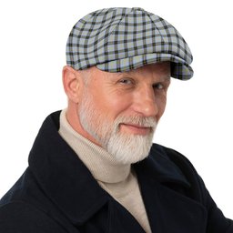 ScotsTee Shop Scottish Bell of the Borders SC Tartan Newsboy Cap