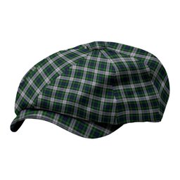 ScotsTee Shop Scottish Forbes Dress Tartan Newsboy Cap