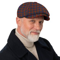 ScotsTee Shop Scottish Fraser of Lovat Tartan Newsboy Cap