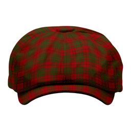 ScotsTee Shop Scottish MacAlister of Glenbarr Tartan Newsboy Cap