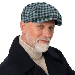 ScotsTee Shop Scottish Lindsay Dress Tartan Newsboy Cap