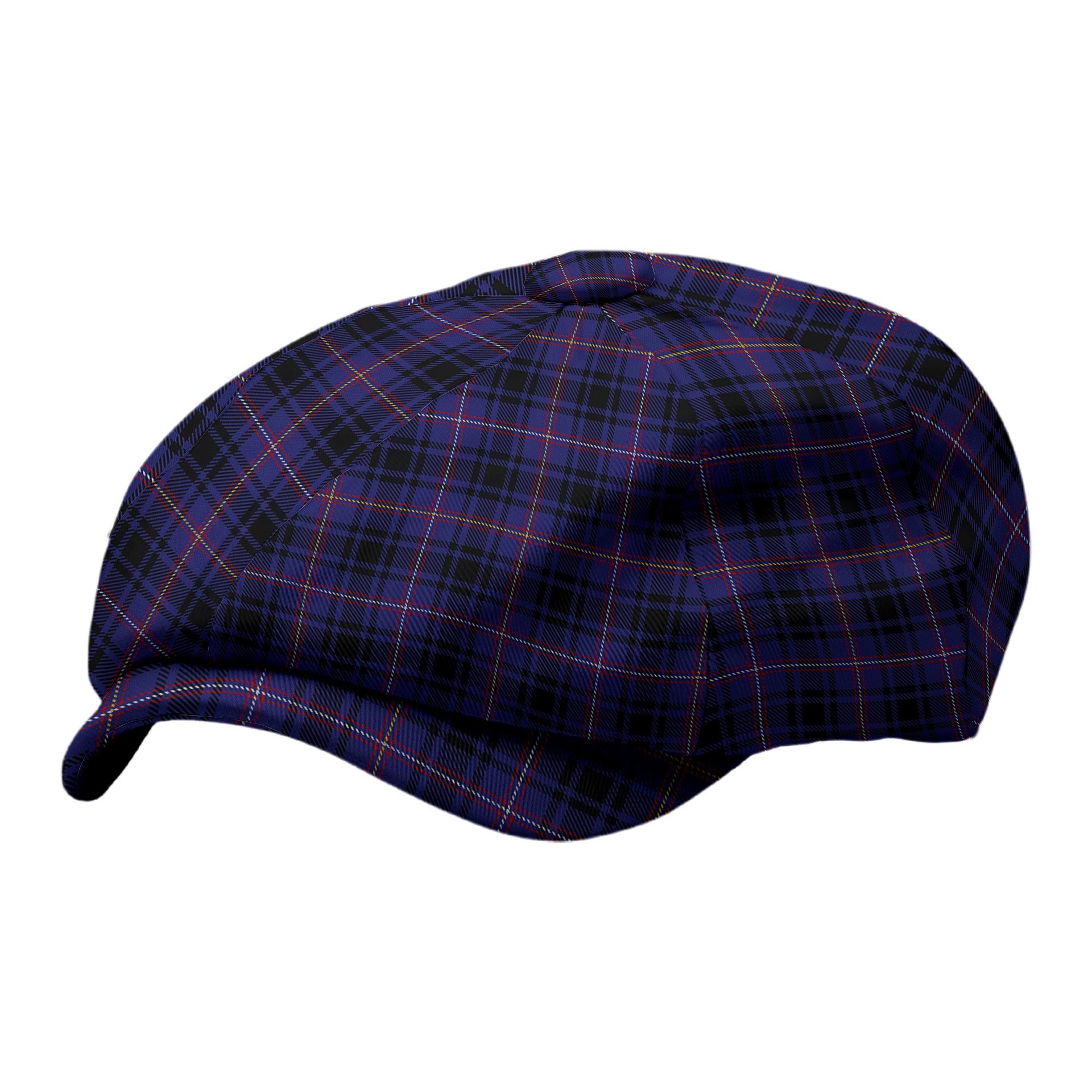 ScotsTee Shop Scottish MacIver of Strome Tartan Newsboy Cap