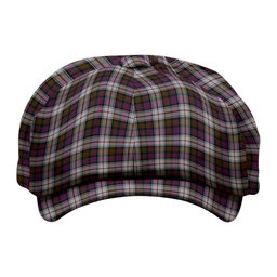 ScotsTee Shop Scottish MacDonald Dress Modern Tartan Newsboy Cap