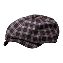 ScotsTee Shop Scottish MacDonald Dress Modern Tartan Newsboy Cap