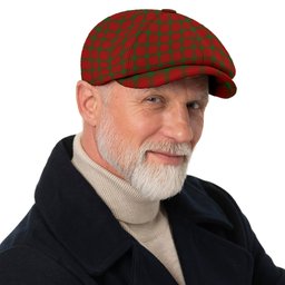 ScotsTee Shop Scottish MacDonald of Sleat Tartan Newsboy Cap