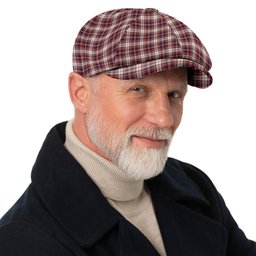 ScotsTee Shop Scottish McFarland Dress Modern Tartan Newsboy Cap
