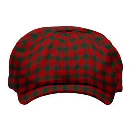 ScotsTee Shop Scottish Robertson Vestiarium Scoticum Tartan Newsboy Cap
