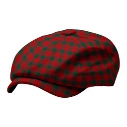 ScotsTee Shop Scottish Robertson Vestiarium Scoticum Tartan Newsboy Cap