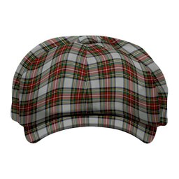 ScotsTee Shop Scottish Stewart Dress Tartan Newsboy Cap