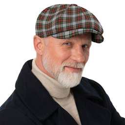 ScotsTee Shop Scottish Stewart Dress Tartan Newsboy Cap