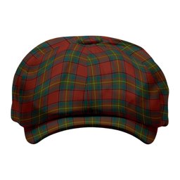 ScotsTee Shop Scottish Oliver Dress Red Tartan Newsboy Cap