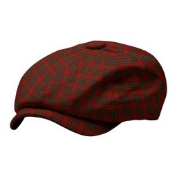 ScotsTee Shop Scottish Matheson Dress Tartan Newsboy Cap