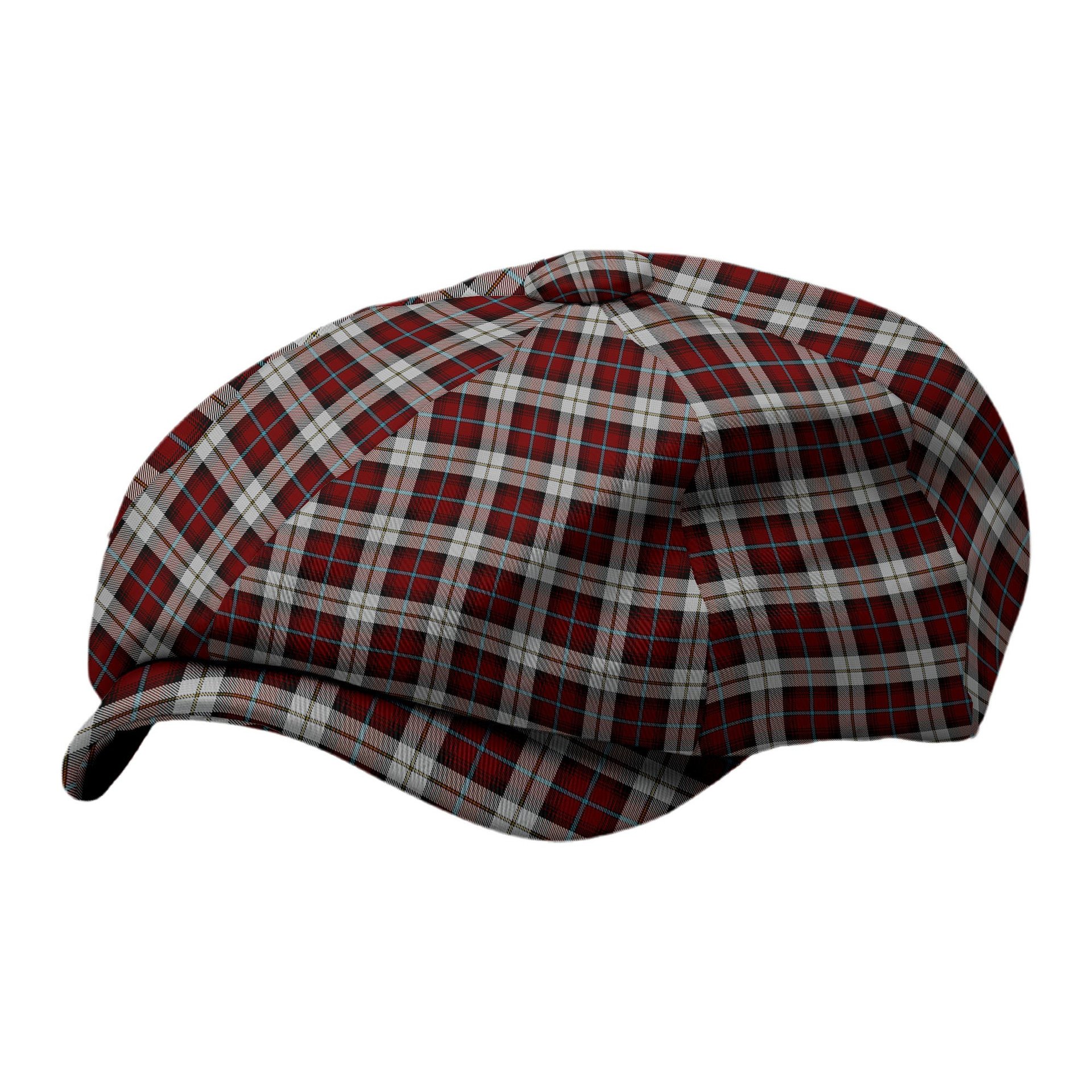 ScotsTee Shop Scottish McCandlish Arisaid Red Tartan Newsboy Cap
