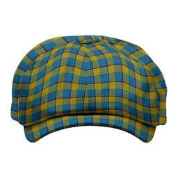 ScotsTee Shop Scottish Oliver Dress Pink Tartan Newsboy Cap