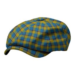 ScotsTee Shop Scottish Oliver Dress Pink Tartan Newsboy Cap